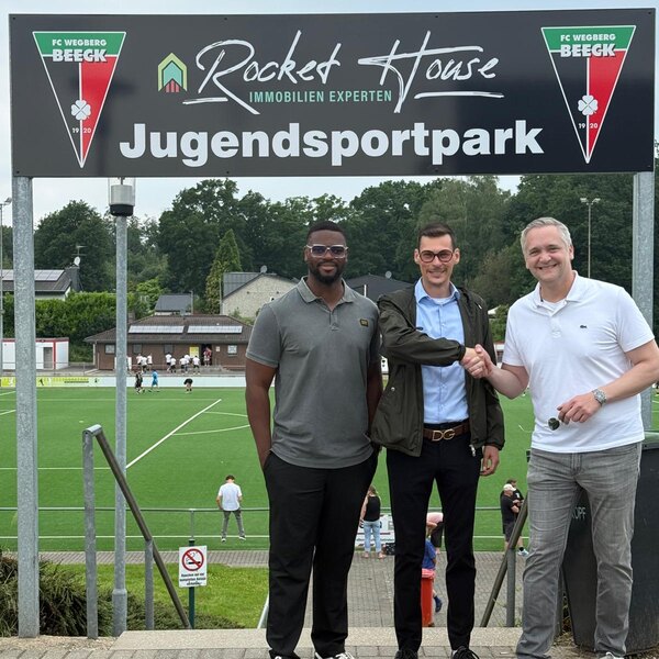Rocket House wird Jugend-Hauptsponsor beim FC Wegberg-Beeck